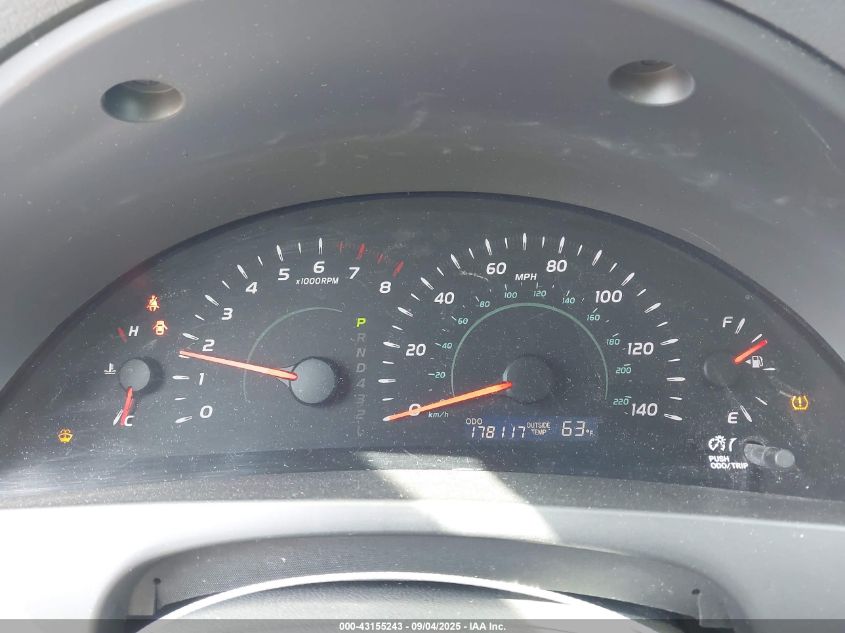 2007 Toyota Camry Le VIN: 4T1BE46K17U147307 Lot: 43155243