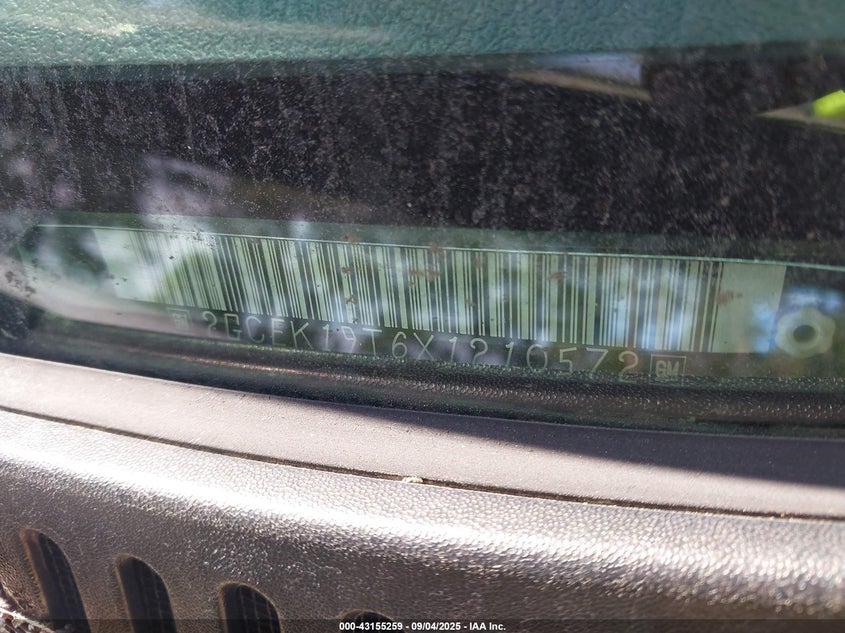 1999 Chevrolet Silverado 1500 Lt VIN: 2GCEK19T6X1210572 Lot: 43155259