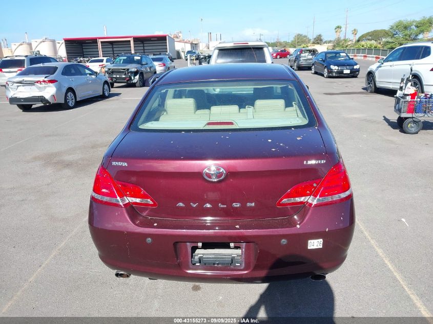 2005 Toyota Avalon Limited/Touring/Xl/Xls VIN: 4T1BK36B55U006479 Lot: 43155273