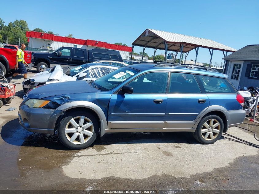 2008 Subaru Outback 2.5I/2.5I L.l. Bean Edition VIN: 4S4BP61C087333670 Lot: 43155336
