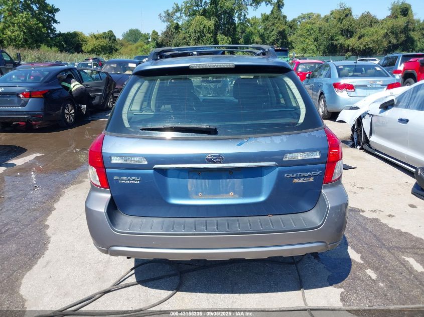 2008 Subaru Outback 2.5I/2.5I L.l. Bean Edition VIN: 4S4BP61C087333670 Lot: 43155336