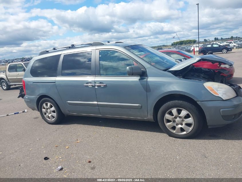 2007 Hyundai Entourage Gls/Limited/Se VIN: KNDMC233376037156 Lot: 43155351