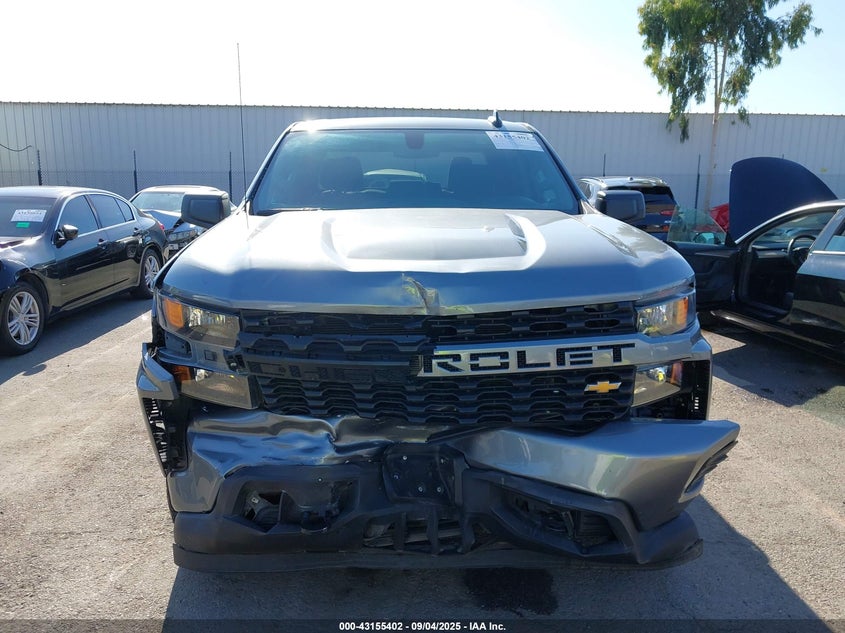 2020 CHEVROLET SILVERADO 1500 2WD  SHORT BED CUSTOM - 3GCPWBEK5LG275527