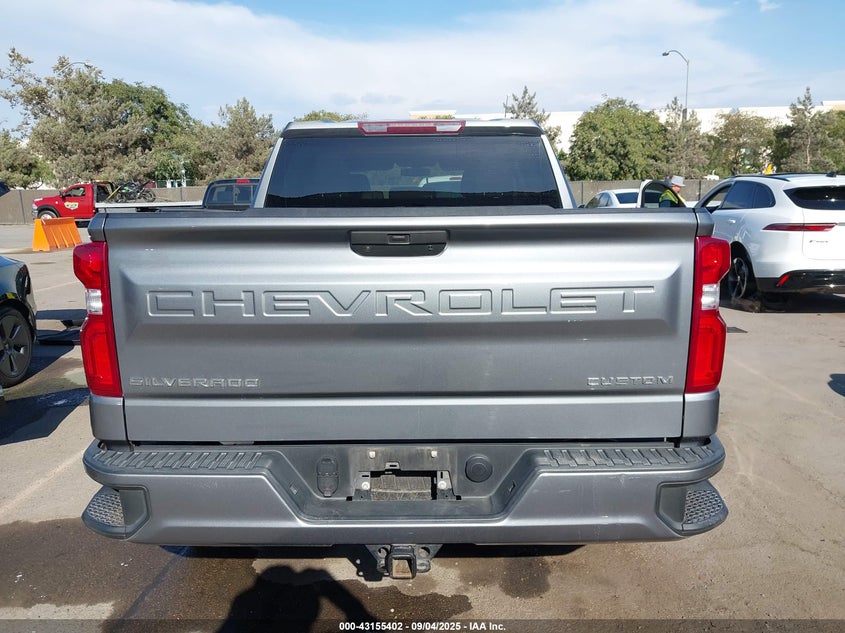 2020 CHEVROLET SILVERADO 1500 2WD  SHORT BED CUSTOM - 3GCPWBEK5LG275527