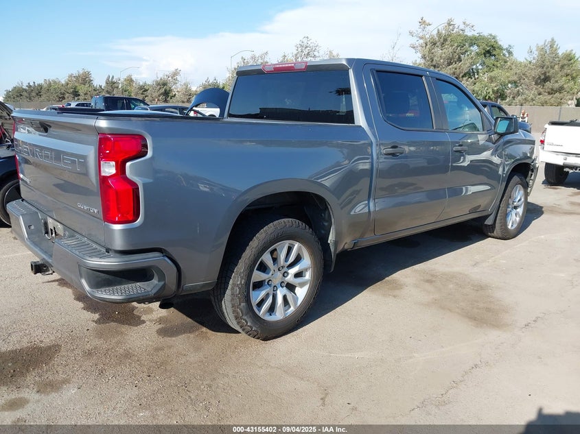 2020 CHEVROLET SILVERADO 1500 2WD  SHORT BED CUSTOM - 3GCPWBEK5LG275527