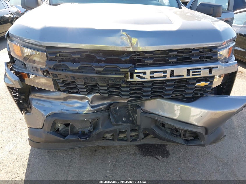 2020 CHEVROLET SILVERADO 1500 2WD  SHORT BED CUSTOM - 3GCPWBEK5LG275527