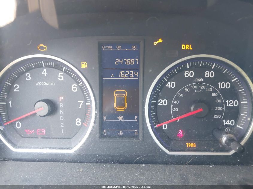 2011 Honda Cr-V Lx VIN: 5J6RE3H31BL018723 Lot: 43155418