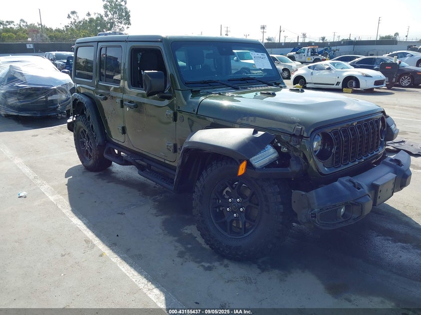 JEEP WRANGLER 4-DOOR WILLYS 4X4