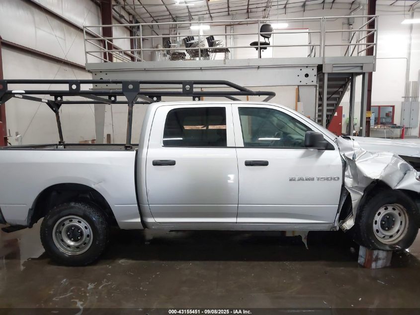 2012 Ram 1500 St VIN: 1C6RD6KP9CS299187 Lot: 43155451