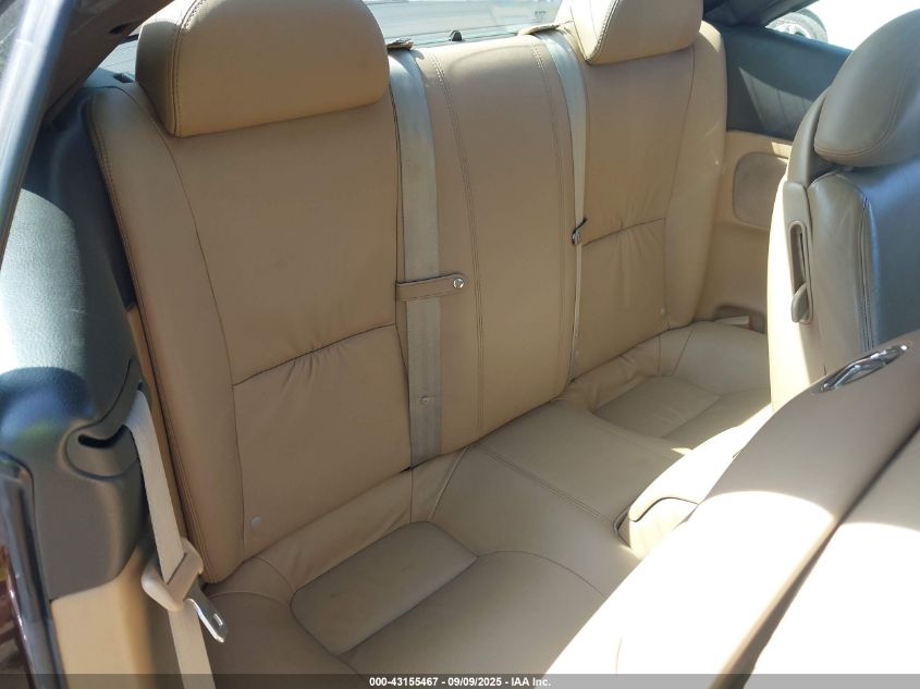 2008 Lexus Sc 430 VIN: JTHFN45Y189016408 Lot: 43155467