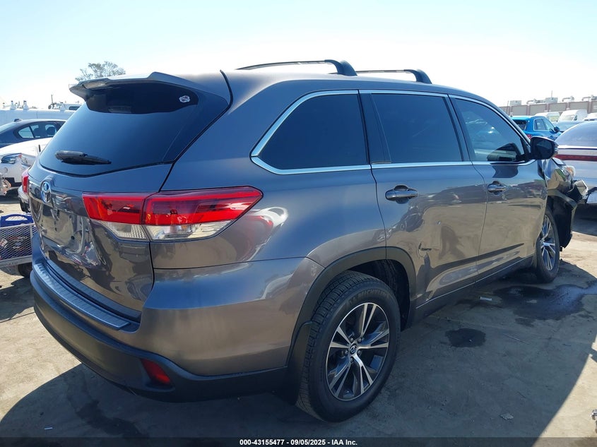 2018 TOYOTA HIGHLANDER LE/LE PLUS 5TDZZRFHXJS274917