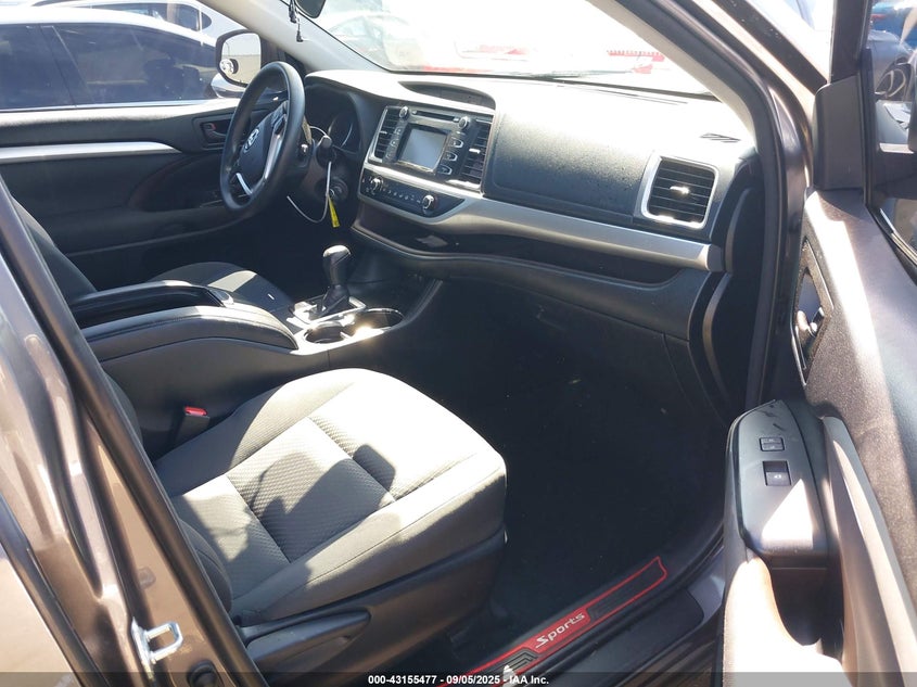 2018 TOYOTA HIGHLANDER LE/LE PLUS 5TDZZRFHXJS274917