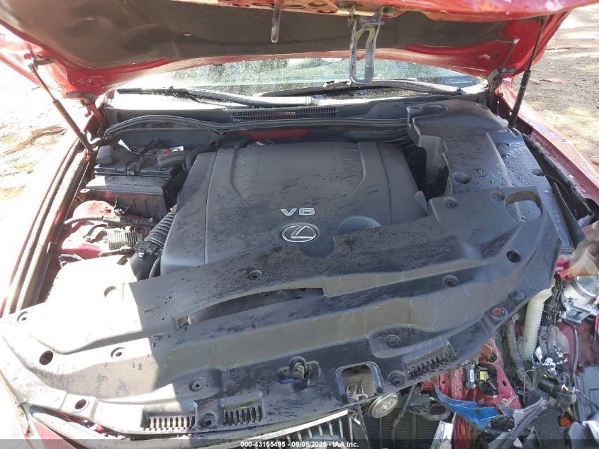 2006 Lexus Is 250 VIN: JTHBK262162020082 Lot: 43155495