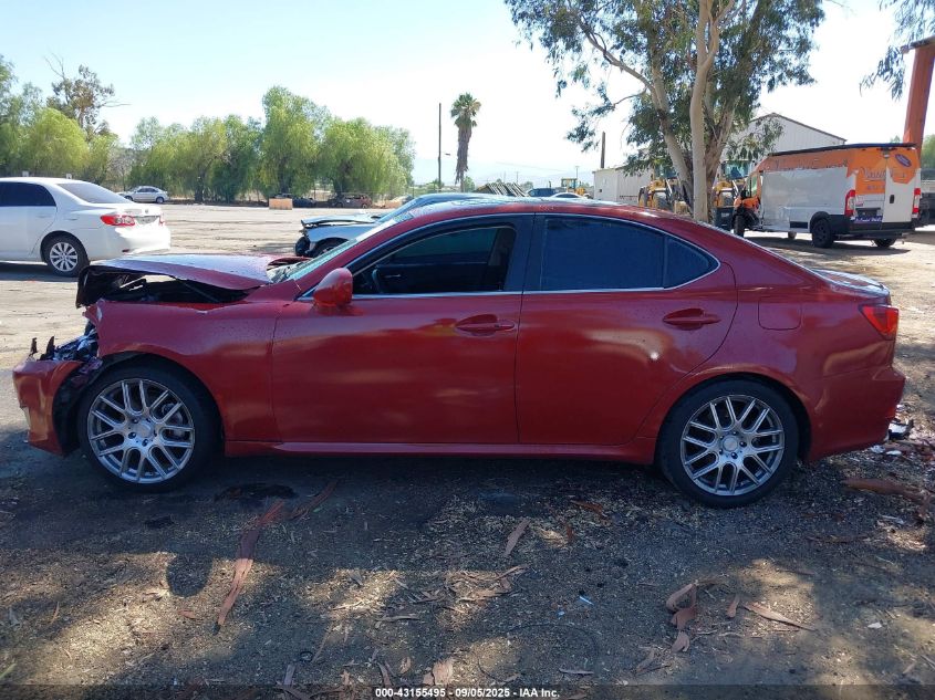 2006 Lexus Is 250 VIN: JTHBK262162020082 Lot: 43155495