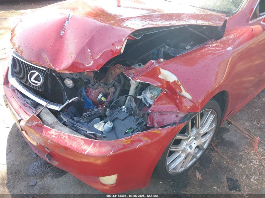 2006 Lexus Is 250 VIN: JTHBK262162020082 Lot: 43155495