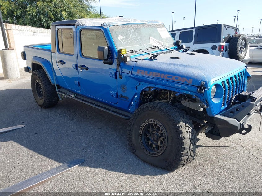 Vin: 1c6hjtag0ml576583, lot: 43649853, jeep gladiator sport s 4x4 2021 img_1