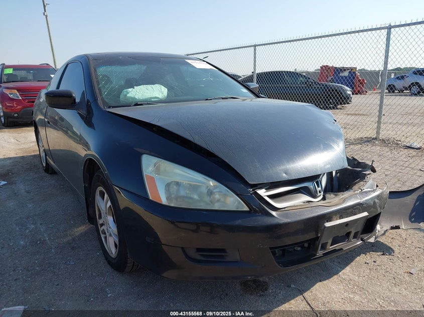 1HGCM72677A007738 2007 Honda Accord 2.4 Ex auction photo 1