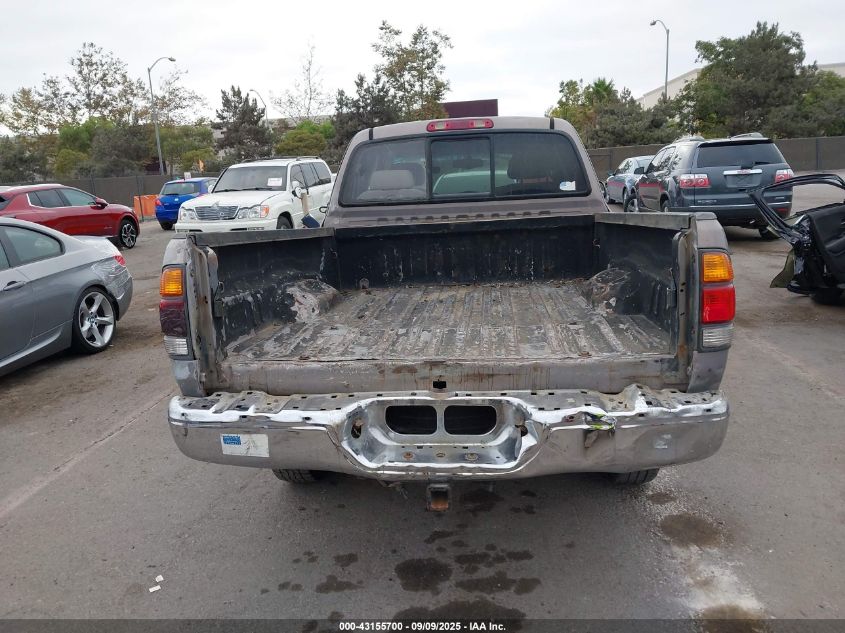 2002 Toyota Tundra Sr5 V8 VIN: 5TBBT44152S238851 Lot: 43155700