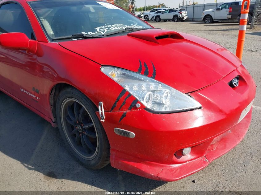 2000 Toyota Celica Gts VIN: JTDDY38T9Y0035058 Lot: 43155701