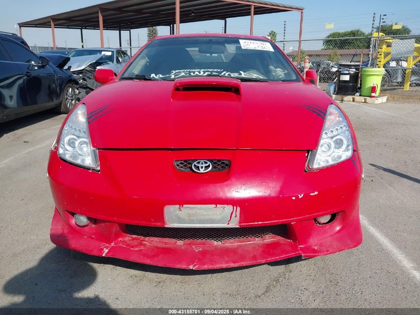 2000 Toyota Celica Gts VIN: JTDDY38T9Y0035058 Lot: 43155701