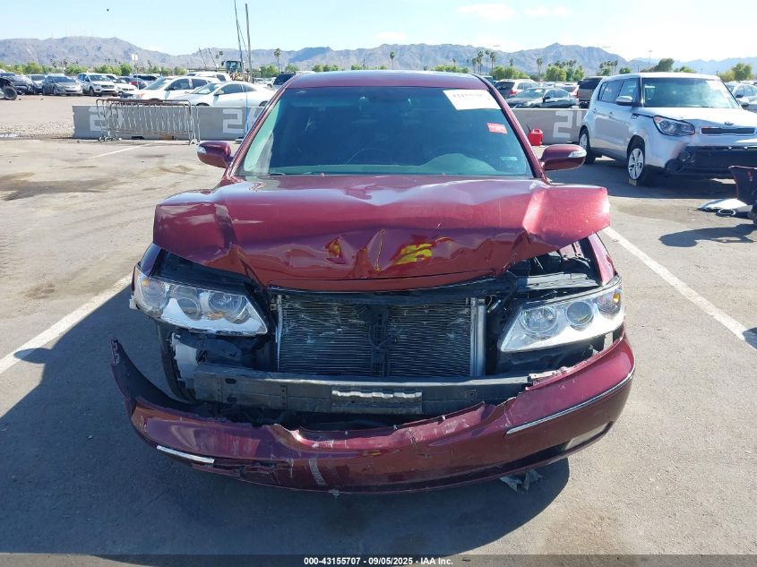 2009 Hyundai Azera Limited VIN: KMHFC46F19A344282 Lot: 43155707