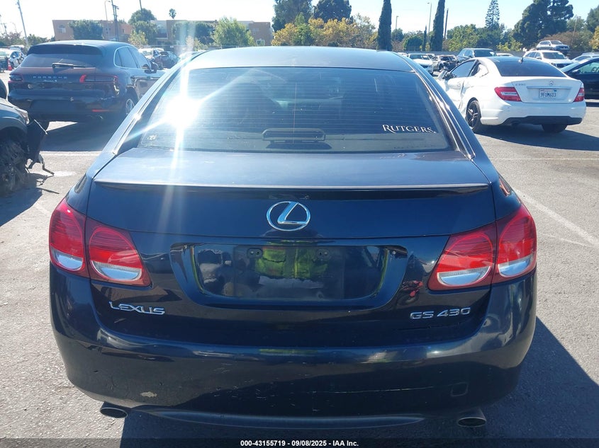 2006 Lexus Gs 430 VIN: JTHBN96S665001364 Lot: 43155719
