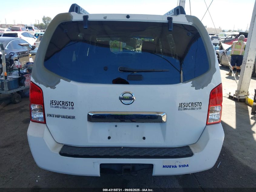 2005 Nissan Pathfinder Xe VIN: 5N1AR18U55C756450 Lot: 43155721