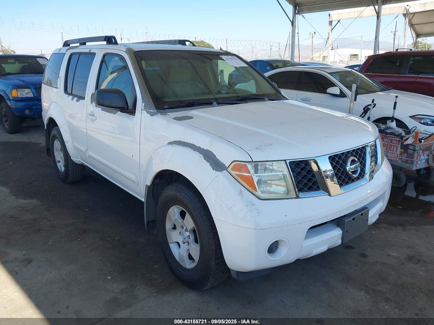 5N1AR18U55C756450 2005 Nissan Pathfinder Xe auction photo 1