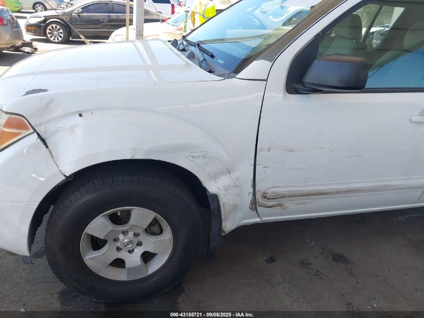 2005 Nissan Pathfinder Xe VIN: 5N1AR18U55C756450 Lot: 43155721