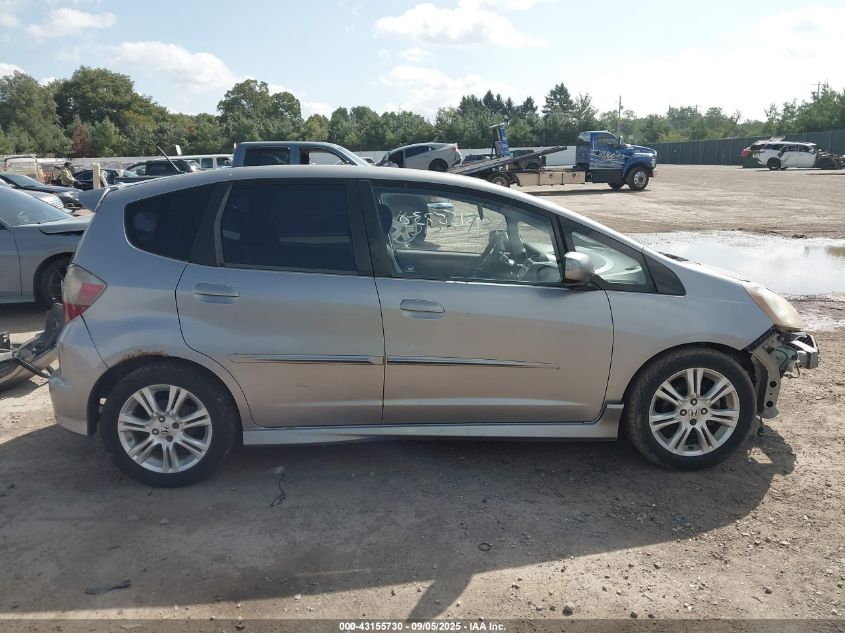 2009 Honda Fit Sport VIN: JHMGE884X9S002960 Lot: 43155730
