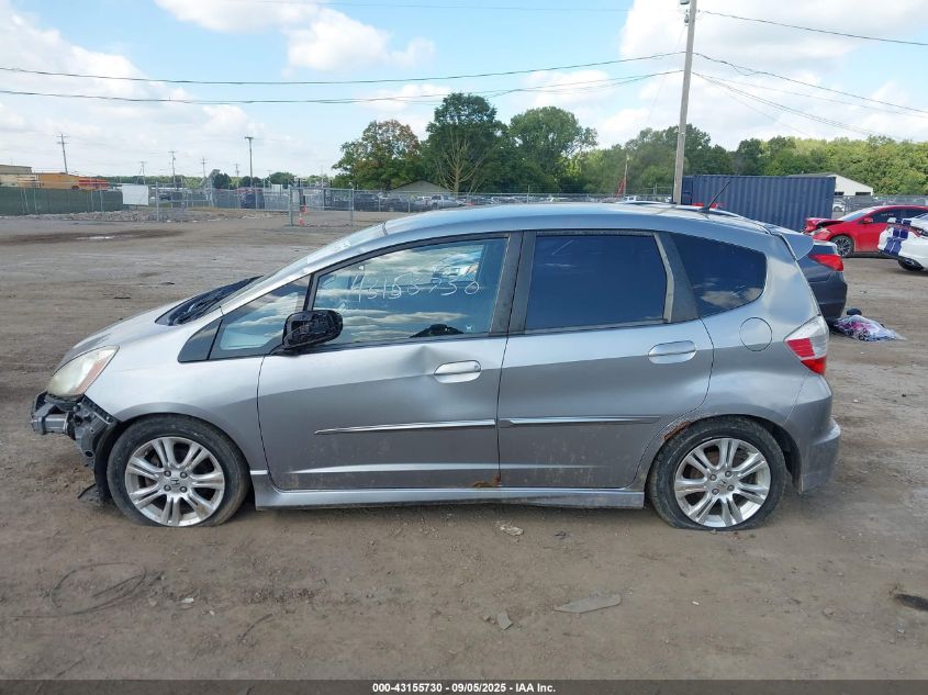 2009 Honda Fit Sport VIN: JHMGE884X9S002960 Lot: 43155730