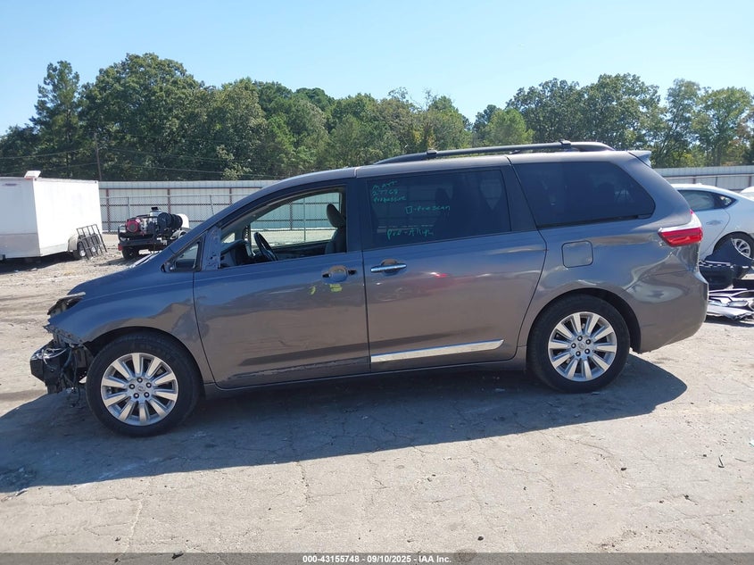 2015 Toyota Sienna Limited Premium 7 Passenger VIN: 5TDYK3DC8FS688290 Lot: 43155748