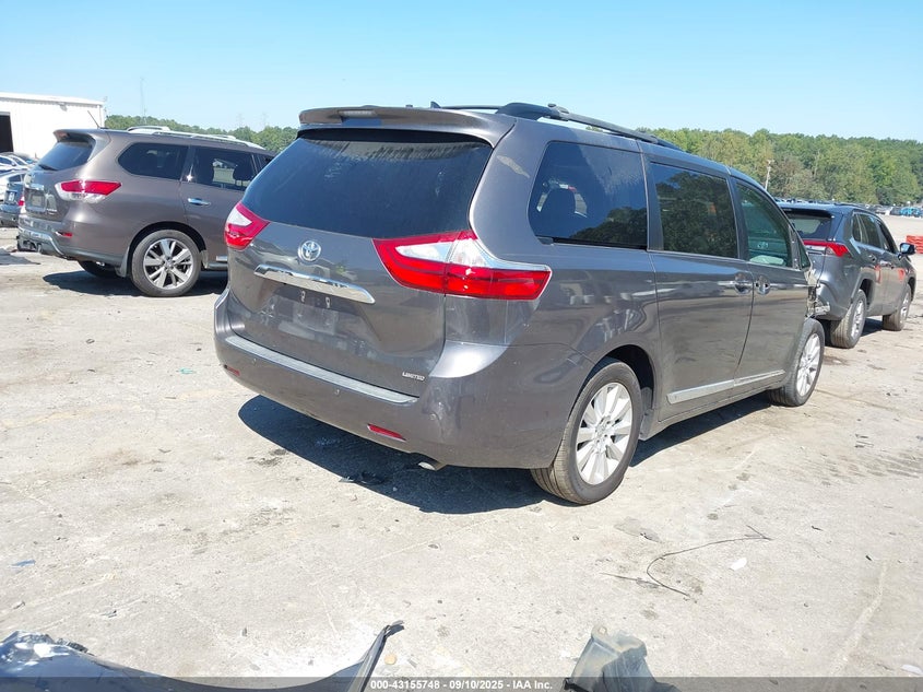 2015 Toyota Sienna Limited Premium 7 Passenger VIN: 5TDYK3DC8FS688290 Lot: 43155748
