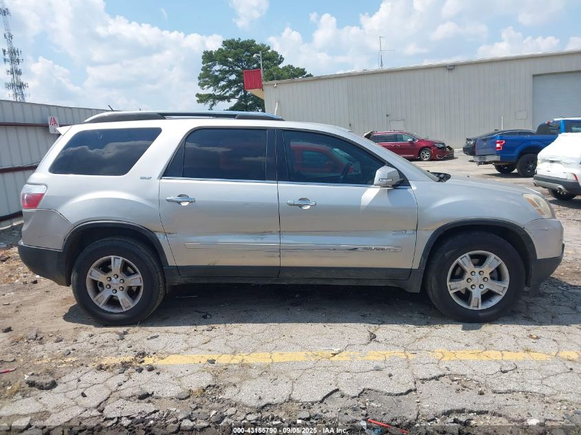 2008 GMC Acadia Slt-1 VIN: 1GKER23738J249967 Lot: 43155790