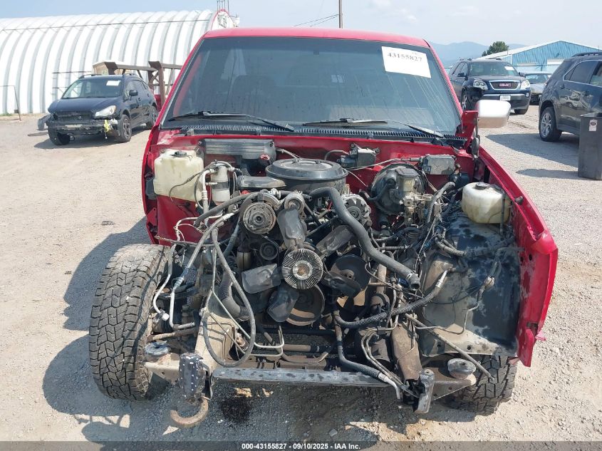 1992 GMC Sierra K2500 VIN: 1GTFK24K7NZ529055 Lot: 43155827