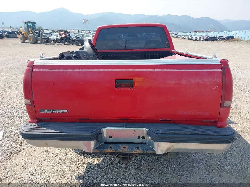 1992 GMC Sierra K2500 VIN: 1GTFK24K7NZ529055 Lot: 43155827