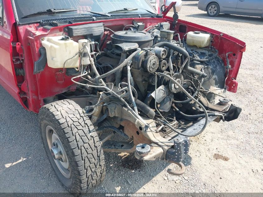 1992 GMC Sierra K2500 VIN: 1GTFK24K7NZ529055 Lot: 43155827