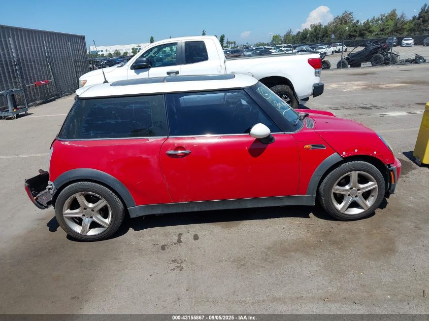 2003 Mini Cooper VIN: WMWRC33423TE15239 Lot: 43155867
