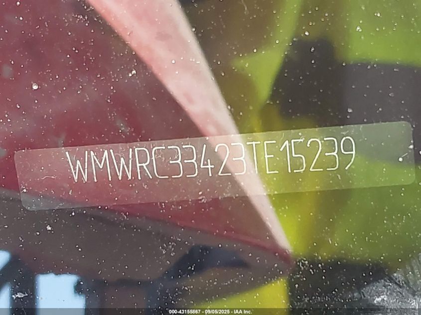 2003 Mini Cooper VIN: WMWRC33423TE15239 Lot: 43155867