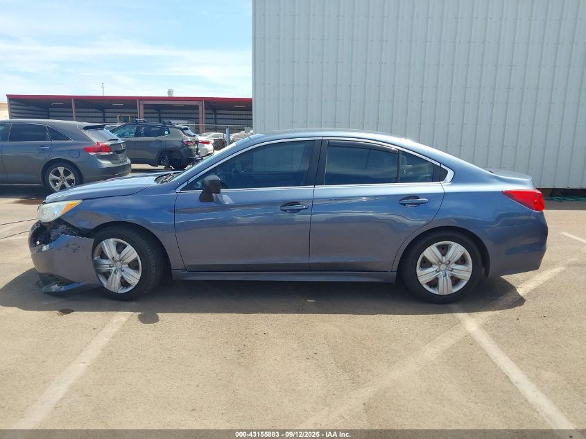 2015 Subaru Legacy 2.5I VIN: 4S3BNAA61F3003726 Lot: 43155883