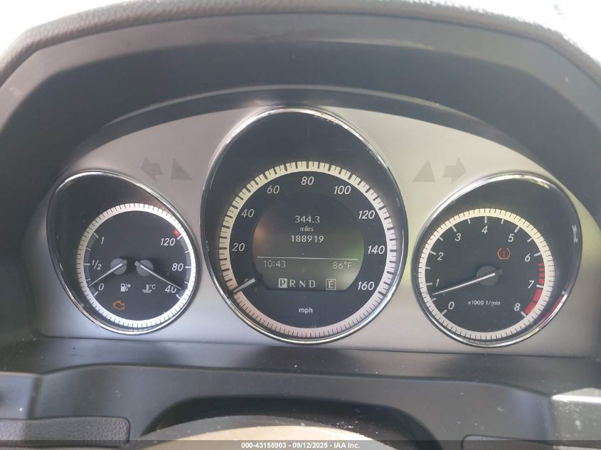 2011 Mercedes-Benz C 300 Sport VIN: WDDGF5EB7BA514600 Lot: 43155903