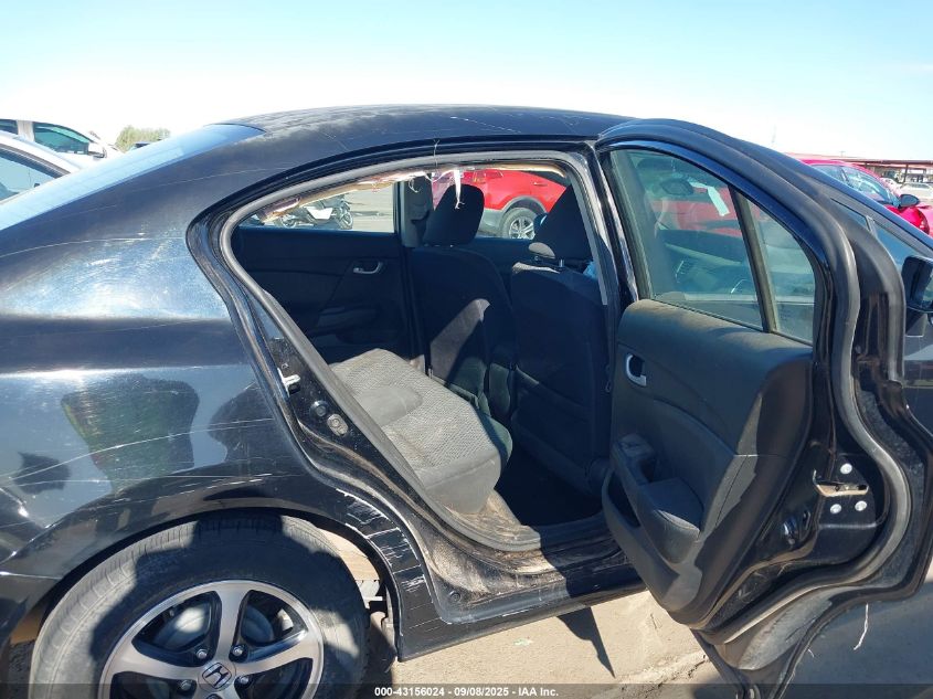 2015 Honda Civic Se VIN: 2HGFB2F78FH537693 Lot: 43156024