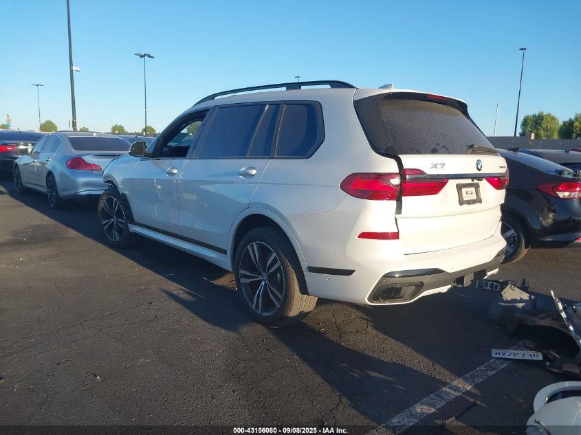 2022 BMW X7 xDrive40I VIN: 5UXCW2C02N9J88590 Lot: 43156080