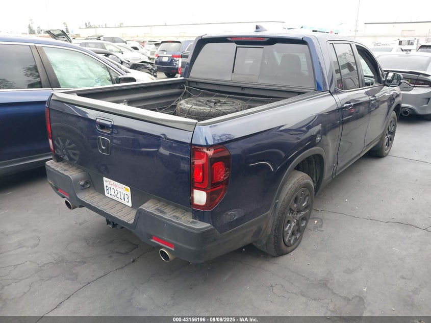 2023 HONDA RIDGELINE RTL 5FPYK3F59PB045152