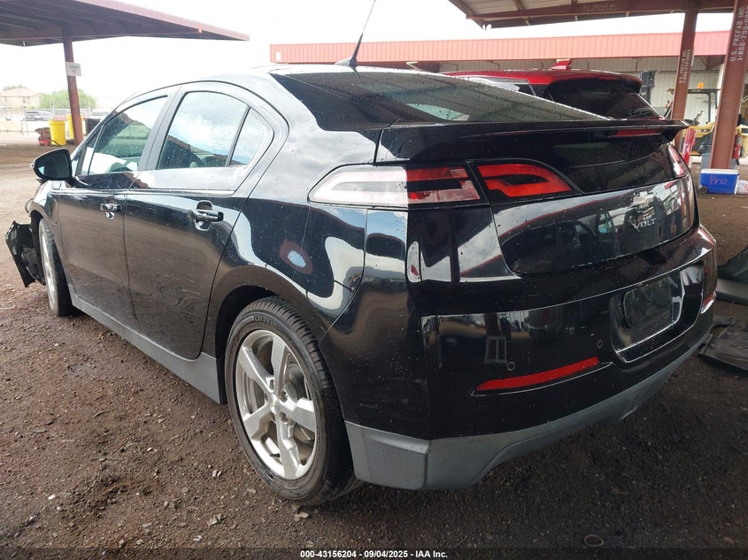 2013 Chevrolet Volt black hatchback hybrid 1G1RD6E40DU121323 photo #4