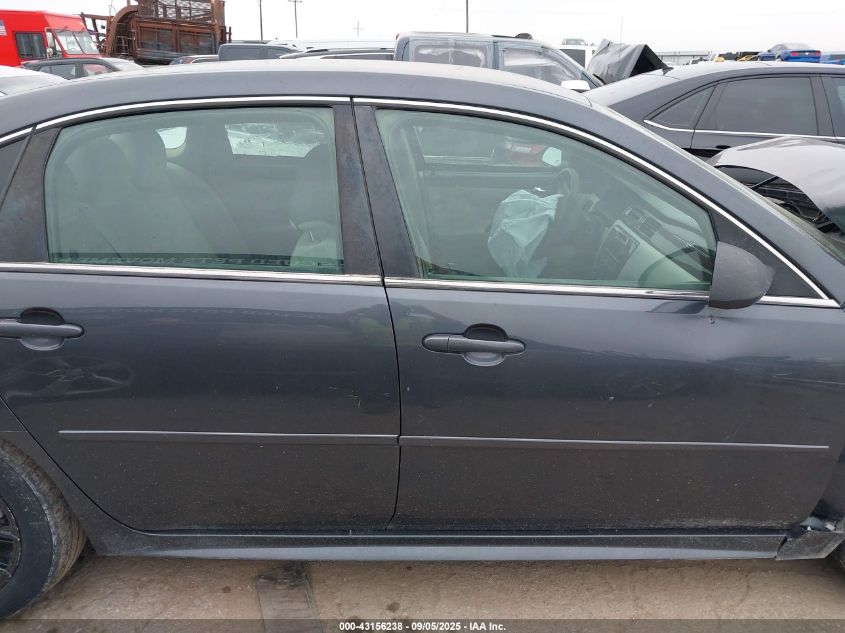 2011 Chevrolet Impala Ls VIN: 2G1WF5EK3B1205537 Lot: 43156238