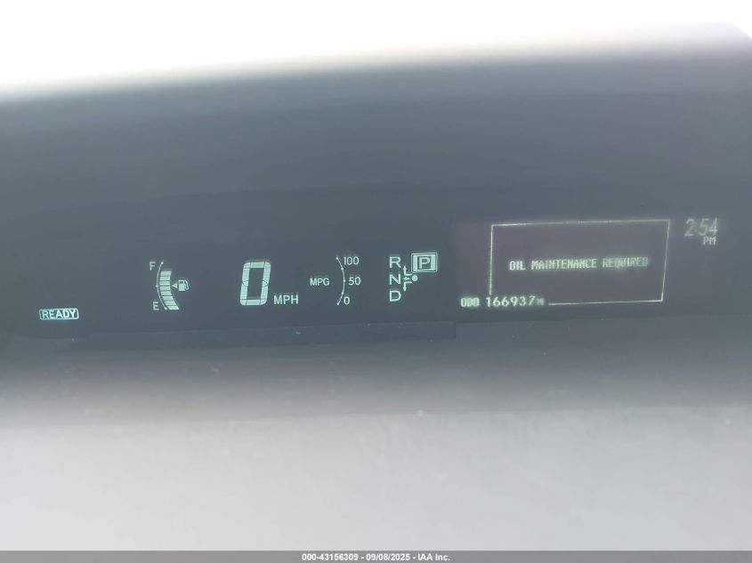 2010 Toyota Prius Iv VIN: JTDKN3DUXA0055453 Lot: 43156309