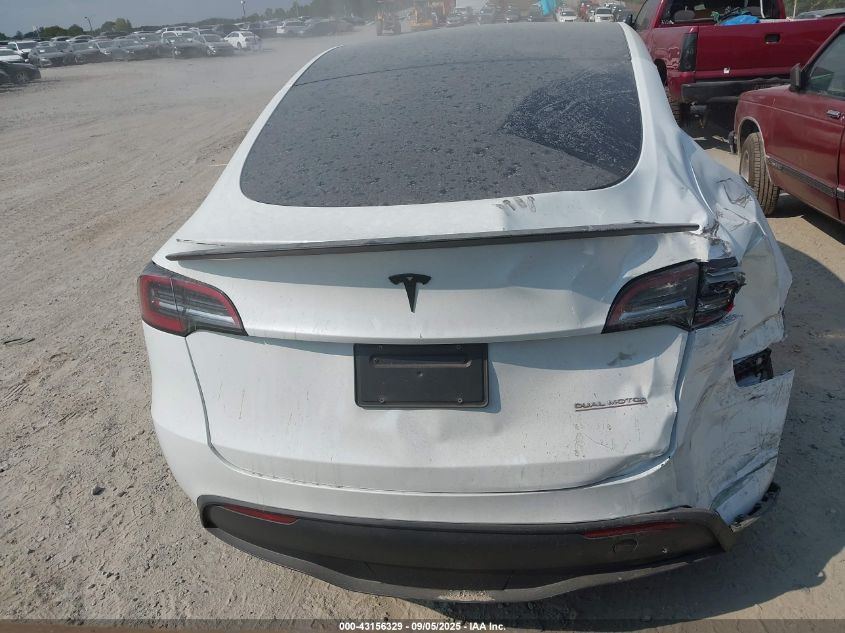 2023 Tesla Model Y Performance Dual Motor All-Wheel Drive VIN: 7SAYGDEF3PF804018 Lot: 43156329