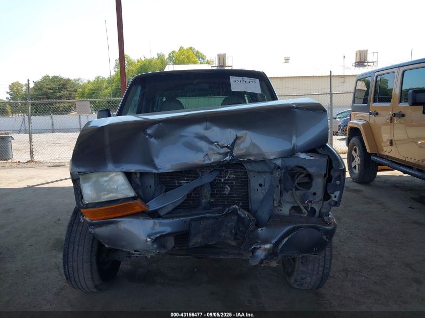 2000 Ford Ranger Xl/Xlt VIN: 1FTYR10C7YPB39697 Lot: 43156477