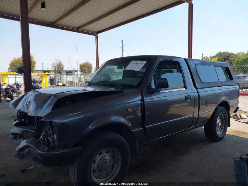 2000 Ford Ranger Xl/Xlt VIN: 1FTYR10C7YPB39697 Lot: 43156477